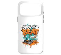 Carcasa para iPhone 17 Pro MAX Drop The Beat Street Art DJ Auriculares de Vinilo para Tocadiscos