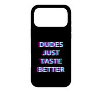 Carcasa para iPhone 17 Pro MAX Dudes Just Taste Better Gay Men Pride Ally LGBTQ Humor