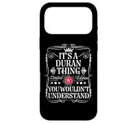 Carcasa para iPhone 17 Pro MAX Duran Nombre Es Una Cosa Duran Que No Entendería