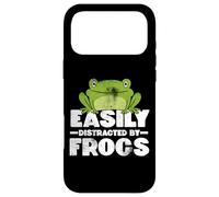 Carcasa para iPhone 17 Pro MAX Easily Distracted by Frogs Frog Lover Gift
