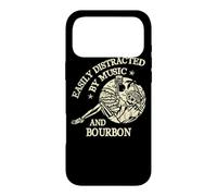 Carcasa para iPhone 17 Pro MAX Easily Distracted by Music and Bourbon Skeleton