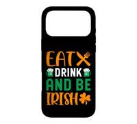 Carcasa para iPhone 17 Pro MAX Eat Drink and Be Irish | St Patricks Day