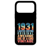 Carcasa para iPhone 17 Pro MAX Edición Limitada, Vintage, Retro, año de Nacimiento 1931.