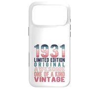 Carcasa para iPhone 17 Pro MAX Edición Limitada, Vintage, Retro, año de Nacimiento 1931.