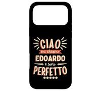 Carcasa para iPhone 17 Pro MAX Edoardo Idea Regalo Personalizzata Nome Divertente