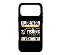 Carcasa para iPhone 17 Pro MAX Education Is Important But Fishing Is Importanter Fisher