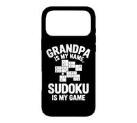 Carcasa para iPhone 17 Pro MAX El Abuelo es mi Nombre Sudoku es mi Juego
