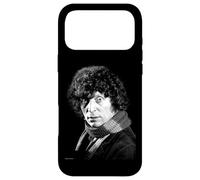 Carcasa para iPhone 17 Pro MAX El Actor Tom Baker de Doctor Who Mirando en Blanco y Negro