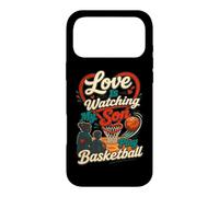 Carcasa para iPhone 17 Pro MAX El Amor está Viendo a mi Hijo Jugar al aro de Baloncesto