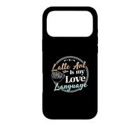 Carcasa para iPhone 17 Pro MAX El Arte del café con Leche es mi lenguaje de Amor, Divertido Barista, un Artista de café con Leche