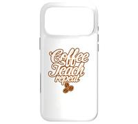 Carcasa para iPhone 17 Pro MAX El café enseña a Maestros o educadores repetidos