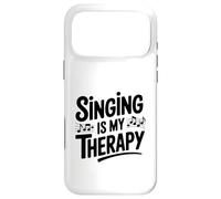 Carcasa para iPhone 17 Pro MAX El Canto es mi Amante de la música de Terapia para los Cantantes