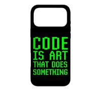 Carcasa para iPhone 17 Pro MAX El código es Arte Que Hace Algo Programación Codificación Coder Diversión