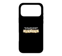 Carcasa para iPhone 17 Pro MAX El Color Bronceado no Puede coincidir con la mentalidad Tan Graphic