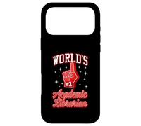 Carcasa para iPhone 17 Pro MAX El Dedo de Espuma #1 del Bibliotecario académico número uno del Mundo