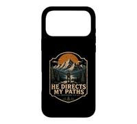 Carcasa para iPhone 17 Pro MAX Él Dirige mis Caminos Proverbios 3 6 Montaña