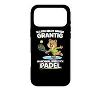 Carcasa para iPhone 17 Pro MAX El Divertido Oso del Pádel No Siempre Está De Mal Humor -