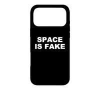 Carcasa para iPhone 17 Pro MAX El Espacio es Falsa y Divertida teoría de la conspiración