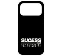 Carcasa para iPhone 17 Pro MAX El éxito Tiene Enemigos Citas motivacionales Anti Bashers Regalos