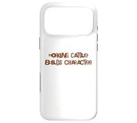 Carcasa para iPhone 17 Pro MAX El Ganado Trabajador construye un Granero de Personajes