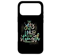 Carcasa para iPhone 17 Pro MAX El gozo del Señor es mi Fuerza Regalo de confirmación