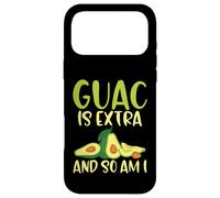 Carcasa para iPhone 17 Pro MAX El Guacamole es Extra y yo también lo Soy Aguacate