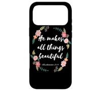 Carcasa para iPhone 17 Pro MAX Él Hace Hermosas Todas Las Cosas Eclesiastés 3:11
