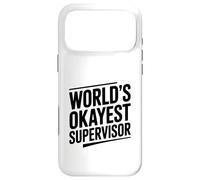 Carcasa para iPhone 17 Pro MAX El Humor de Supervisor más Bueno del Mundo para el Jefe