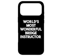 Carcasa para iPhone 17 Pro MAX El Instructor de Puente más Maravilloso del Mundo