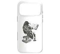 Carcasa para iPhone 17 Pro MAX El Libro del Cuervo y tintero y Pluma Pluma Edgar Allan PoE Meme