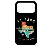 Carcasa para iPhone 17 Pro MAX El Paso Texas Outdoors Vintage Nature Illustration