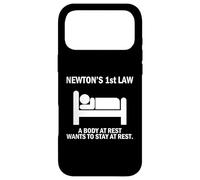 Carcasa para iPhone 17 Pro MAX El Primer Humor de la Ley de Newton para Nerds y Estudiantes de la Ciencia