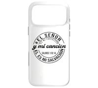 Carcasa para iPhone 17 Pro MAX El Señor es mi Roca, mi Fortaleza y mi libertador
