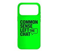 Carcasa para iPhone 17 Pro MAX El Sentido común Antisocial dejó el Chat Anti Gente estúpida
