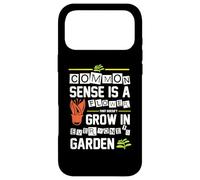 Carcasa para iPhone 17 Pro MAX El Sentido común Divertido es una Flor Que no Crece