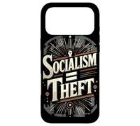 Carcasa para iPhone 17 Pro MAX El Socialismo es Robo Pro capitalismo