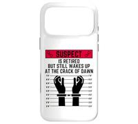 Carcasa para iPhone 17 Pro MAX El sospechoso está Retirado Pero aún se Despierta en el Crack de Abajo