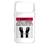 Carcasa para iPhone 17 Pro MAX El sospechoso Quiere un Marido Pero bloquea el número de Cada Hombre