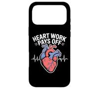 Carcasa para iPhone 17 Pro MAX El Trabajo del corazón Paga la cardiología pasión Arte