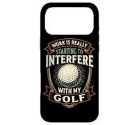 Carcasa para iPhone 17 Pro MAX El Trabajo Realmente está empezando a interferir con mi Golf Funny Golf
