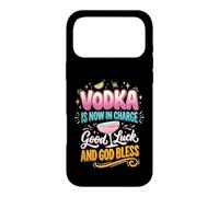 Carcasa para iPhone 17 Pro MAX El Vodka Ahora está a Cargo Buena Suerte y Que Dios los Bendiga