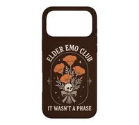 Carcasa para iPhone 17 Pro MAX Elder EMO Club No fue una Fase Gótico Flores