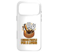 Carcasa para iPhone 17 Pro MAX Electricista Divertido Choco a la Gente para ganarse la Vida