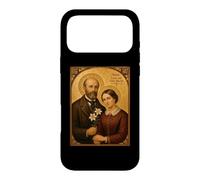 Carcasa para iPhone 17 Pro MAX Elegante Icono católico de los Santos Luis y Celia Martín