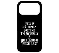 Carcasa para iPhone 17 Pro MAX Elementary Middle or High School Lunch Lady Costume