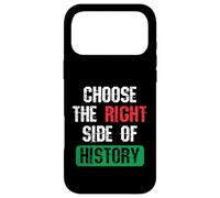 Carcasa para iPhone 17 Pro MAX Elija el Lado Correcto de la Historia Cita de Libertad patriótica