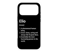 Carcasa para iPhone 17 Pro MAX Elio Definición de Nombre Diccionario Divertido