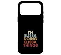 Carcasa para iPhone 17 Pro MAX Elissa Name Elissa Personalized Name First Given