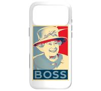 Carcasa para iPhone 17 Pro MAX Elizabeth Boss Su Alteza Real Reina de Inglaterra
