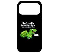 Carcasa para iPhone 17 Pro MAX Ella es Bonita Pero se Tira un Pedo como un T Rex en la Dieta de Frijoles